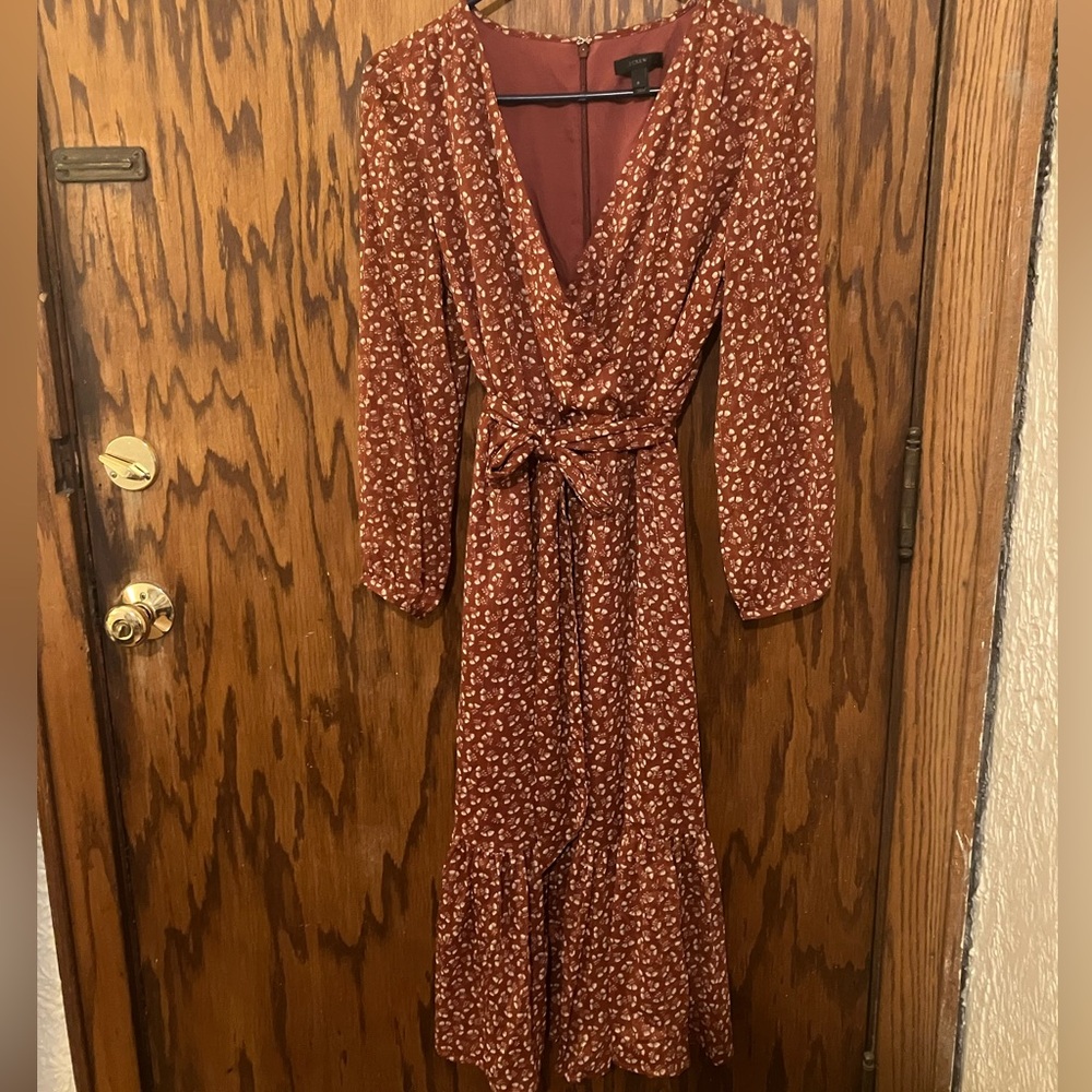 J. Crew Red Dress